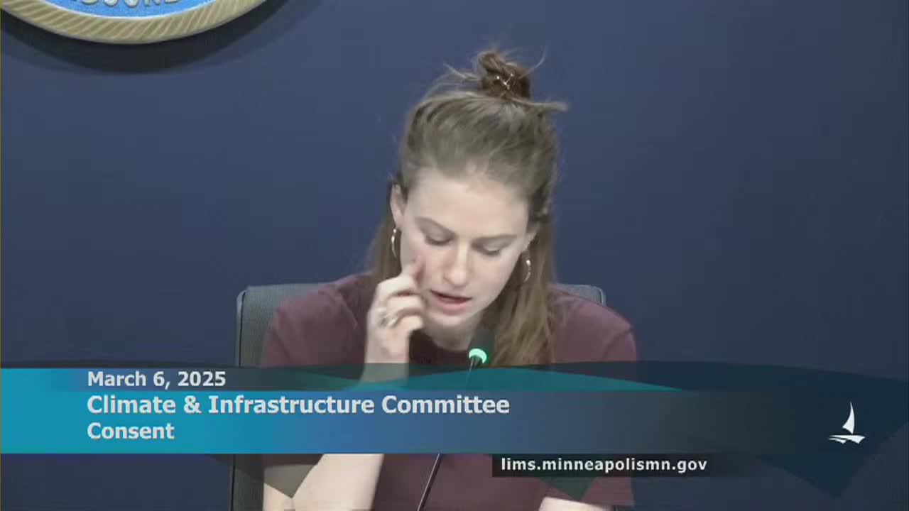 Thumbnail image for March 6, 2025 Climate & Infrastructure Committee